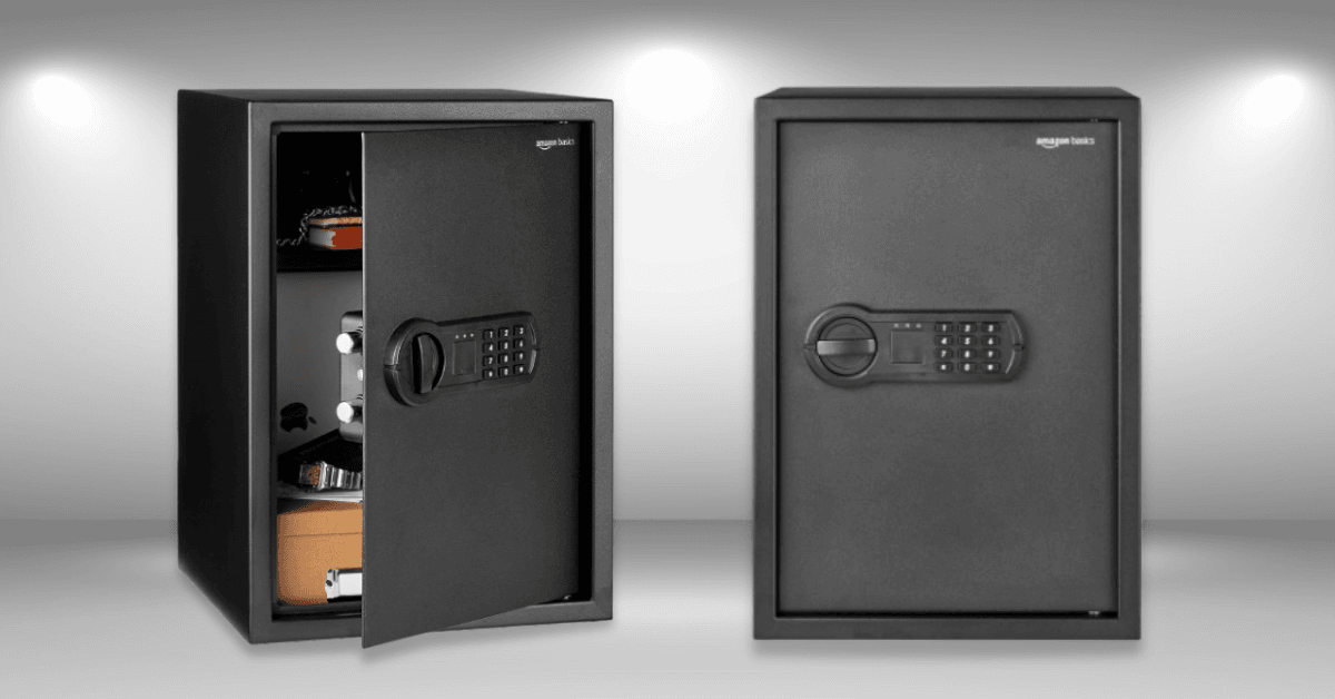 Amazon Basics Digital Safe With Electronic Keypad Locker