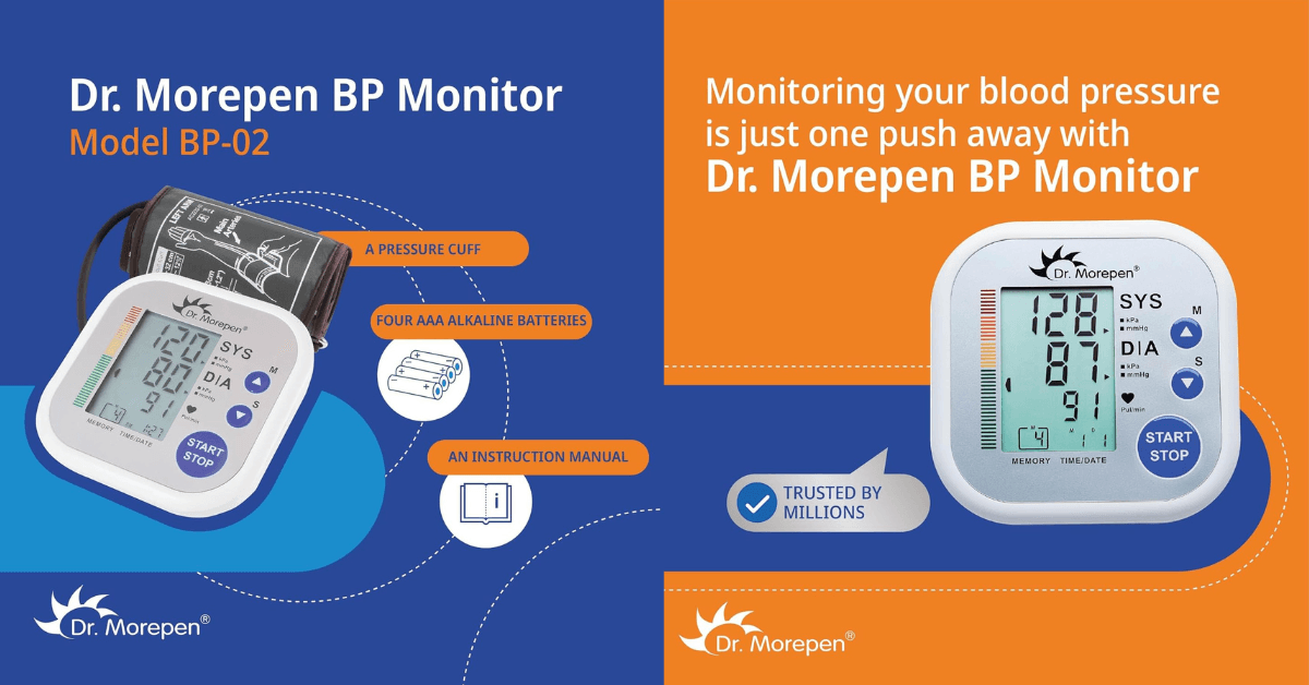 Dr Morepen Blood Pressure Monitor