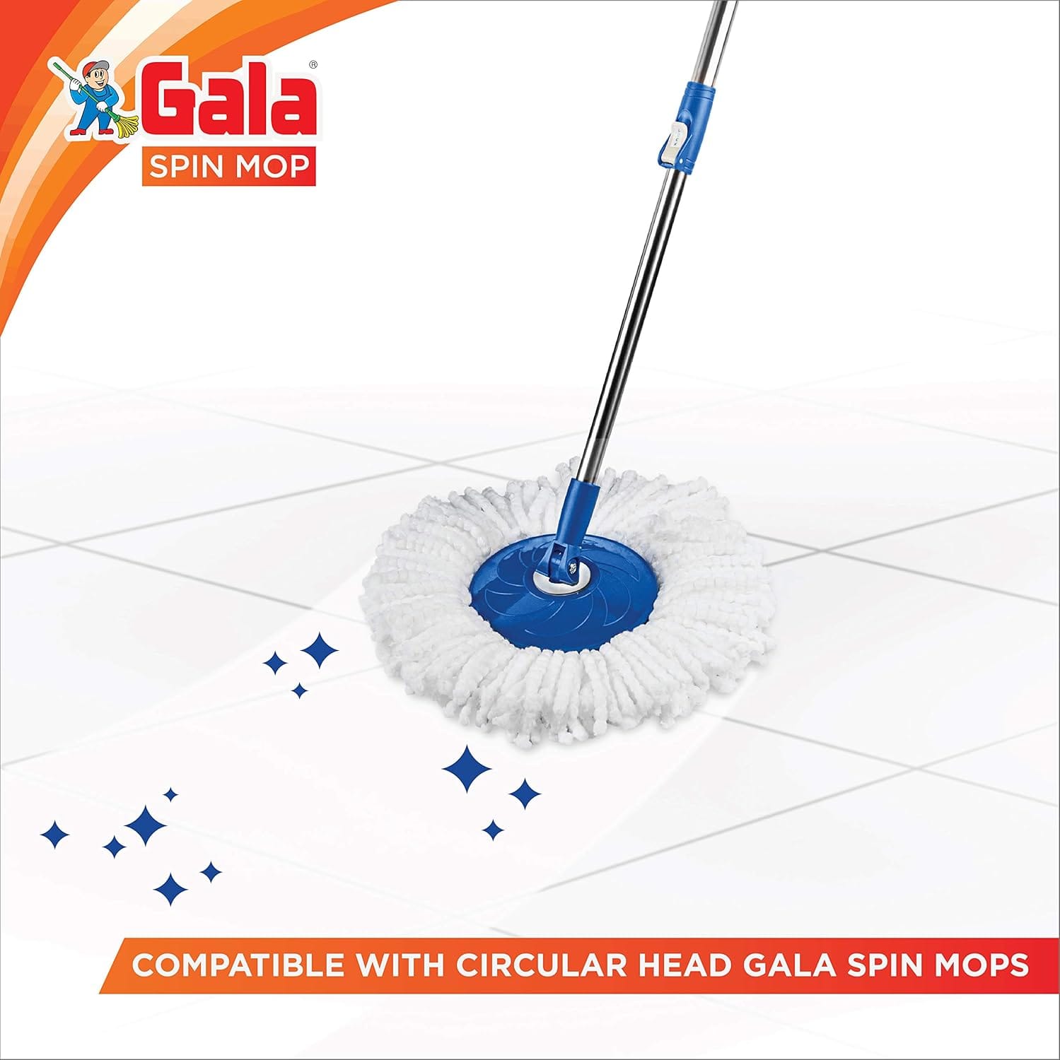 Gala Spin Mop Microfiber Refill