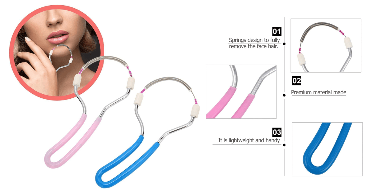 LISHER Portable Facial Hair Remover