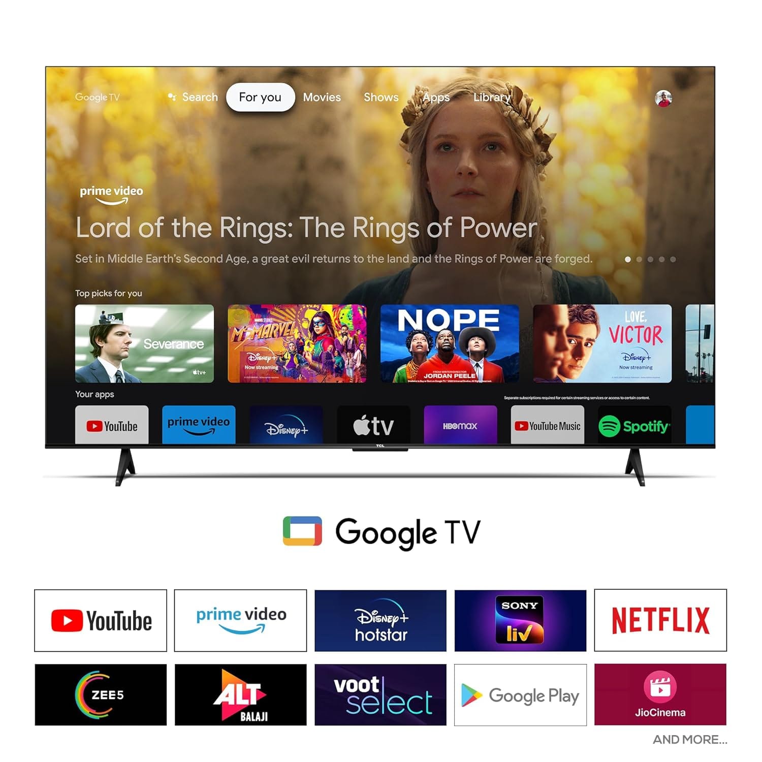 TCL 75V6B 75 inch 4K Google TV