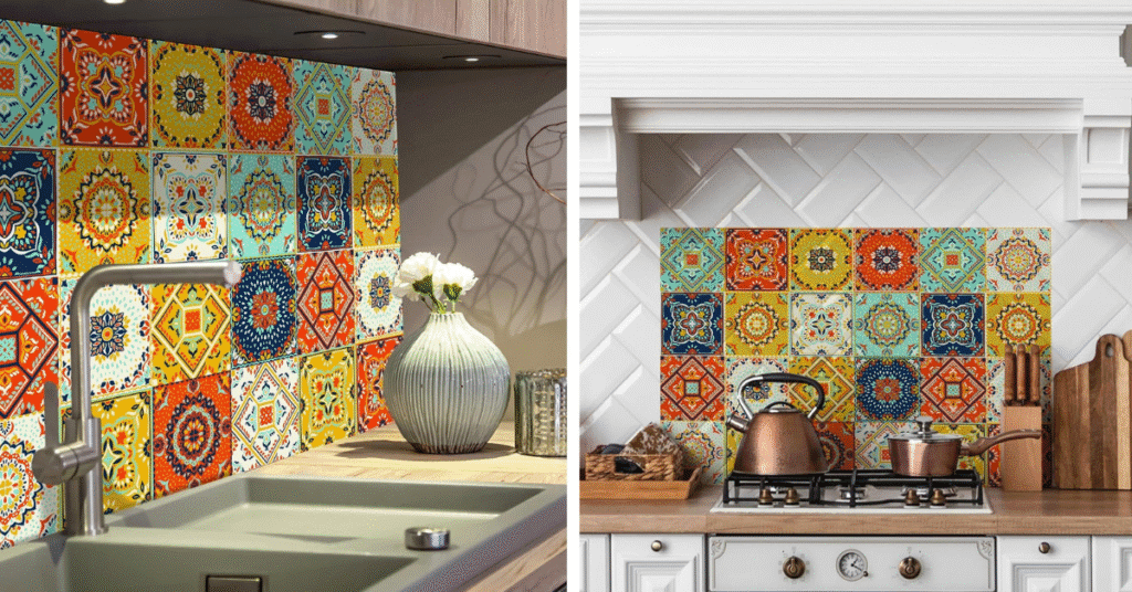 waterproof kitchen wallpaper